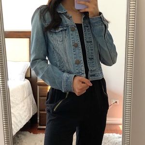 Cropped Jean Jacket from American Eagle